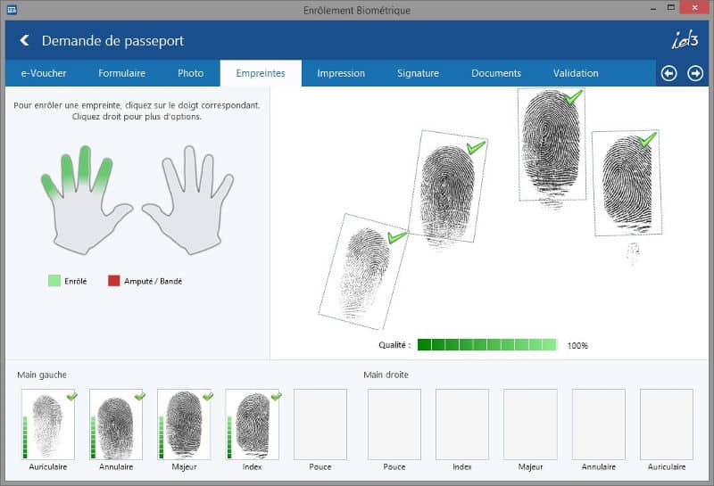 Fingerprint capture